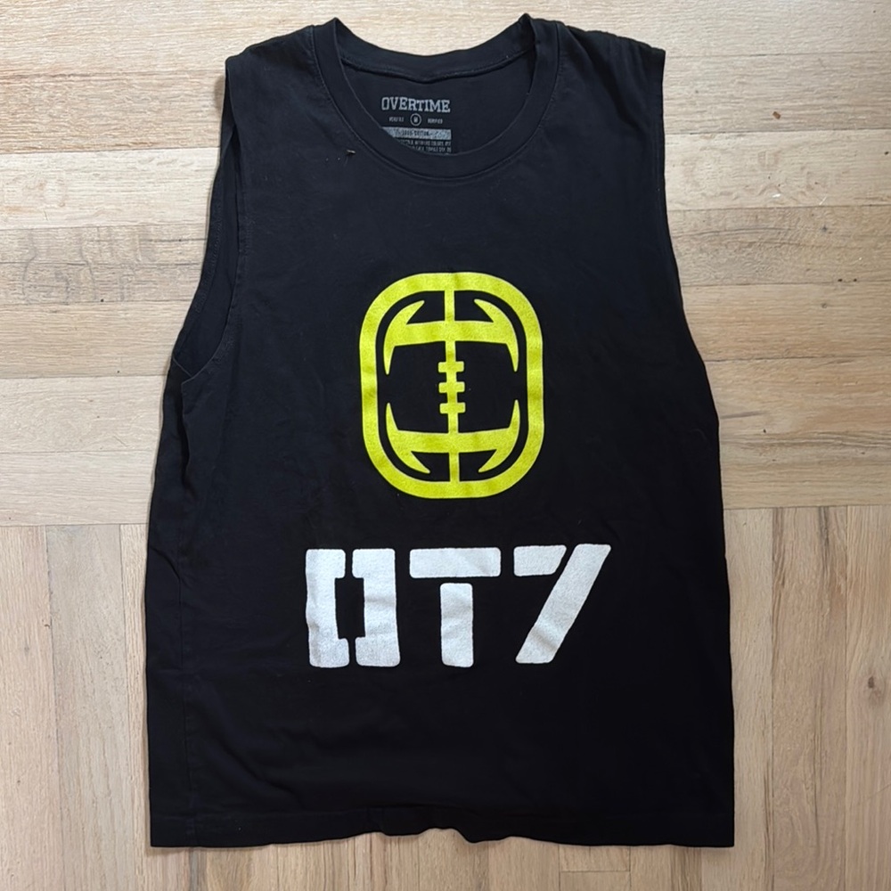Overtime OT7 sleeveless top Mens sz M